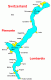 Lake Maggiore map