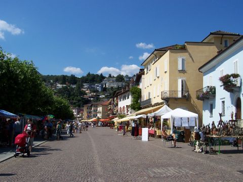 Lake Maggiore - Ascona - The Piazza