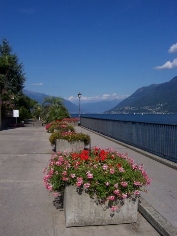 Lake Maggiore - Brissago - The lakeside