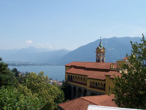 Lake Maggiore - Locarno - Madonna del Sasso sanctuary