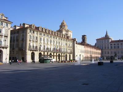 Turin - another view of Piazza Castello